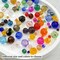 400pcs 3mm Round Crystal Glass Beads for Jewelry Making, Faceted Crystal Glass Spacer Beads for Bracelet Earring Necklace DIY Craft(Champagne)
